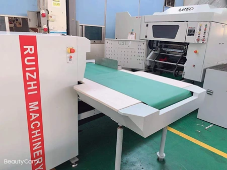 Paper Bag Making Machine With Flat Handle Inline Ruizhi Packing