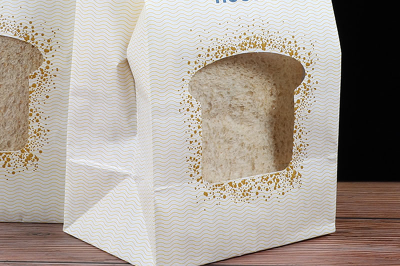 Square Bottom Paper Bag With Window